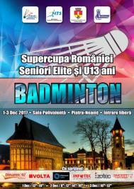Supercupa la badminton, o premierã la Polivalentã